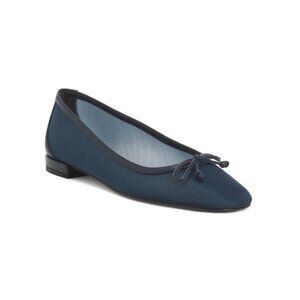 STUART WEITZMAN Blue Made In Spain Arabella Ballet Flats